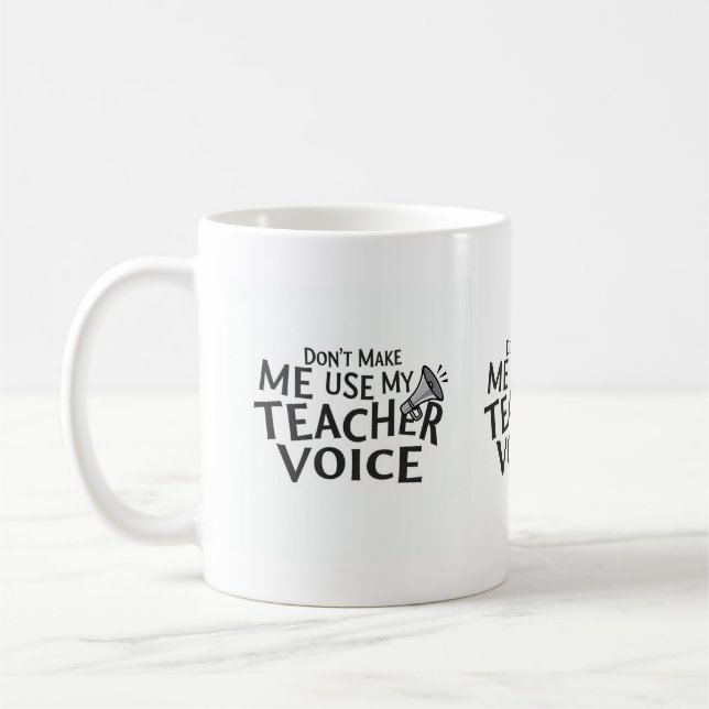 Mug Voix d'enseignant (Gauche)