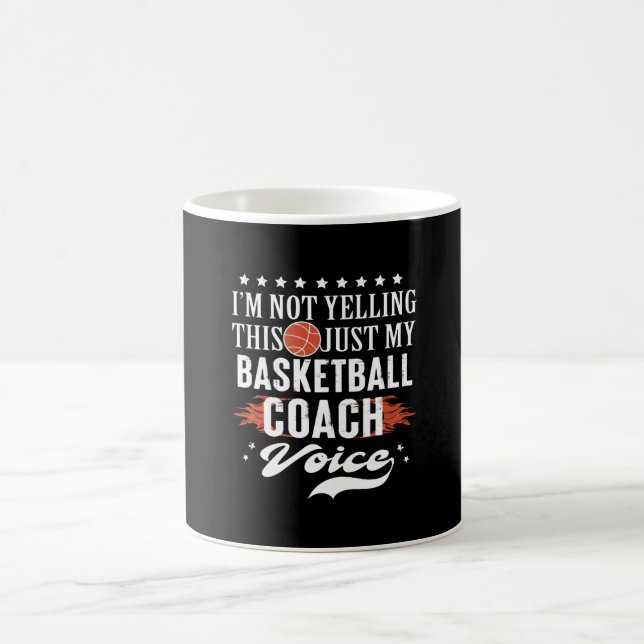 Mug voix d'entraîneur de basket-ball| Je ne hurle pas (Centre)