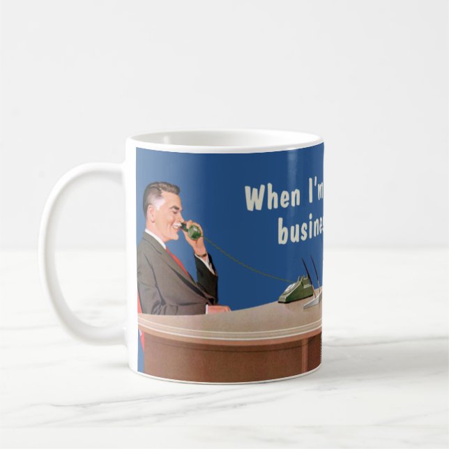 Mug voix d'homme d'affaires (Gauche)