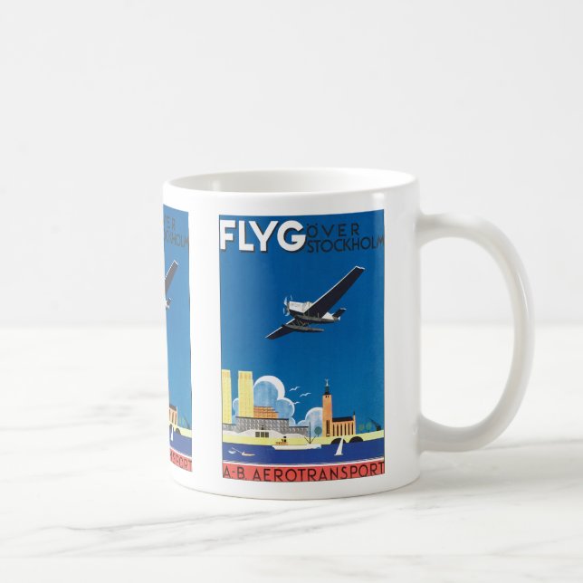 Mug Vol au-dessus de Stockholm (Droite)