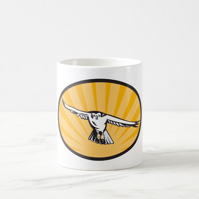 Mug Vol Retro Hawk (Créateur téléchargé)