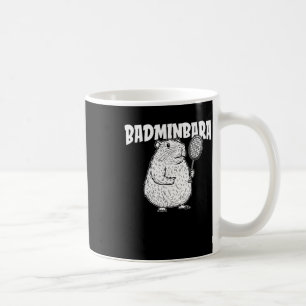 Mug Volant de badminton Capybara - Badminb de raquette