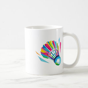 Mug Volant de Badminton Raquette Sport Badminton Pop A