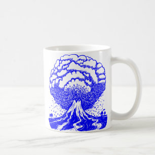 Mug Volcan - Bleu