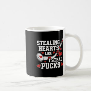 Mug Voler des cœurs comme je vole des palets à la Sain