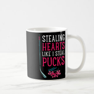 Mug Voler des cœurs comme je vole des palets Hockey su
