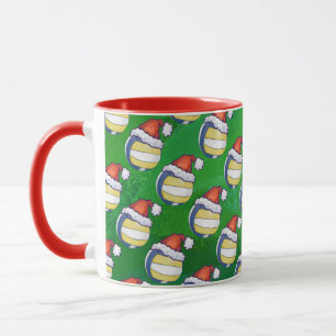 Mug Volley-ball Casquette de Noël