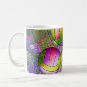Mug Volley-ball Grungy Girl