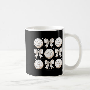 Mug Volleyball Coquette Arc Volleyball Maman Sœur 
