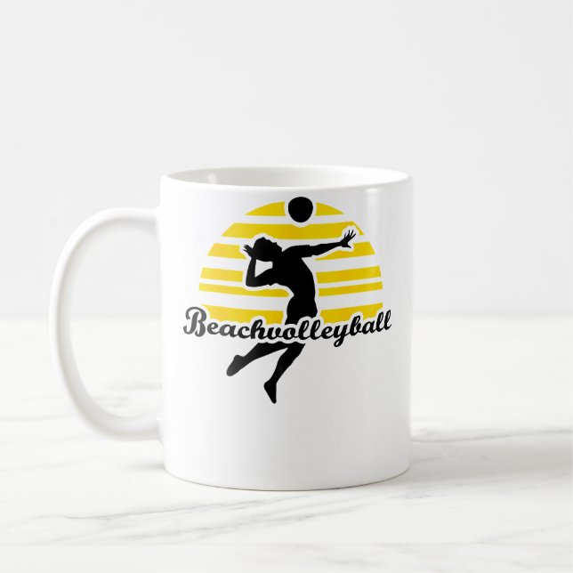 Mug Volleyball de plage (Gauche)