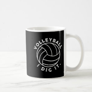 Mug Volleyball I Dig It Fun 