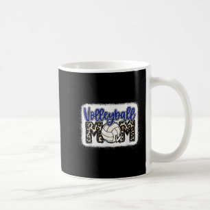 Mug Volleyball Maman Blue Leopard 8