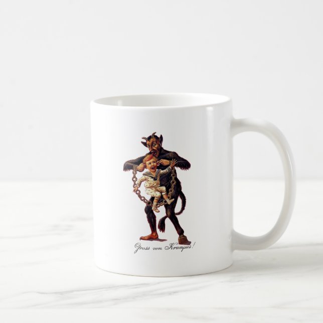 Mug Vom de Gruss (salutations de) Krampus (Droite)