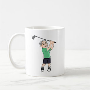 Mug Vont le grand-papa vont golfeur masculin supérieur