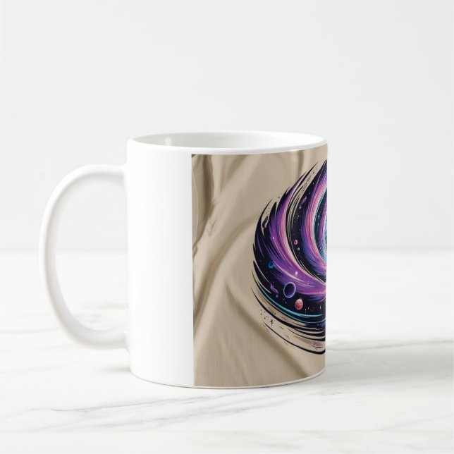 Mug Vortex cosmique : l'embrace de la gravité (Gauche)
