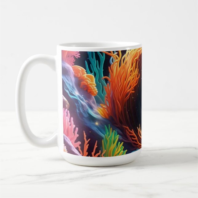 Mug Vortex de corail sous-marin (Gauche)