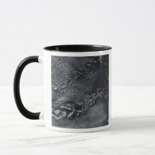 Mug Vortexes de nuage au-dessus des îles de Cap Vert