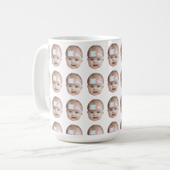 Mug Vos Chiens Visez le Père du Mari Fête des Mères (Devant gauche)
