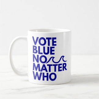 Mug Vote Bleu Peu Importe Qui