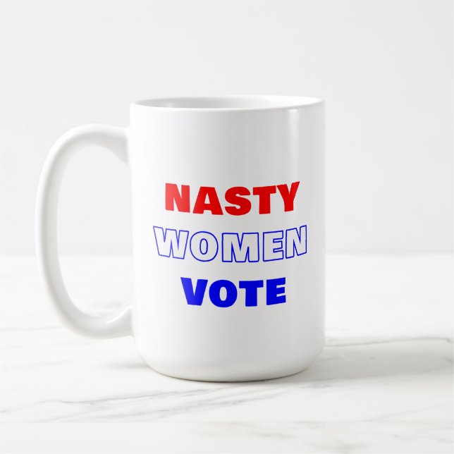 Mug Vote des Nasty Women (Gauche)