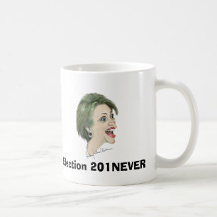 Mug Vote Hillary en 2011 Jamais