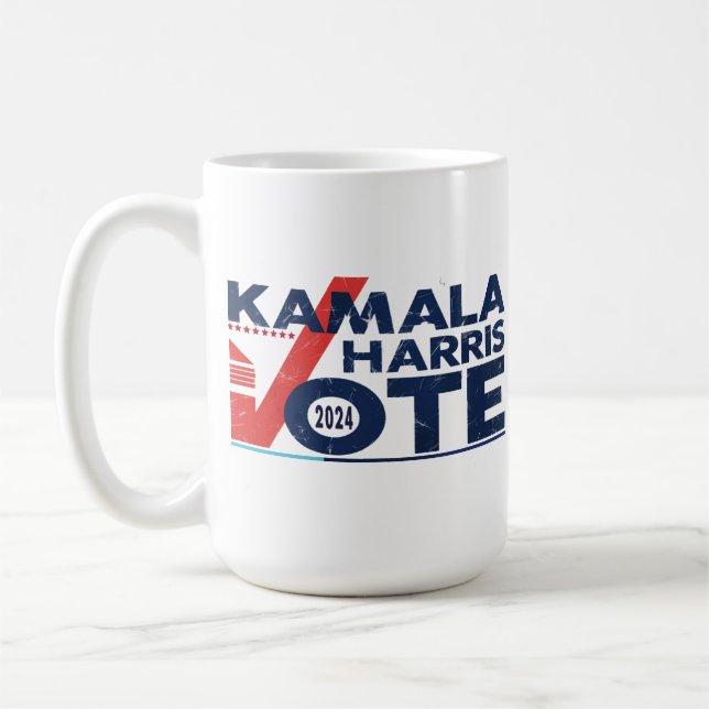 Mug Vote pour Kamala Harris T-Shirt (Gauche)