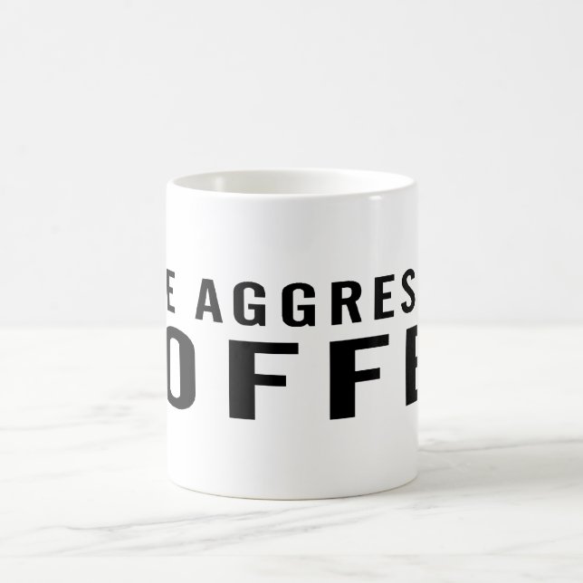 Mug Voter Musique de café agressif (Centre)