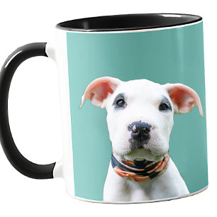 Mug Votre chien Photo personnalisée Couleur mignonne C