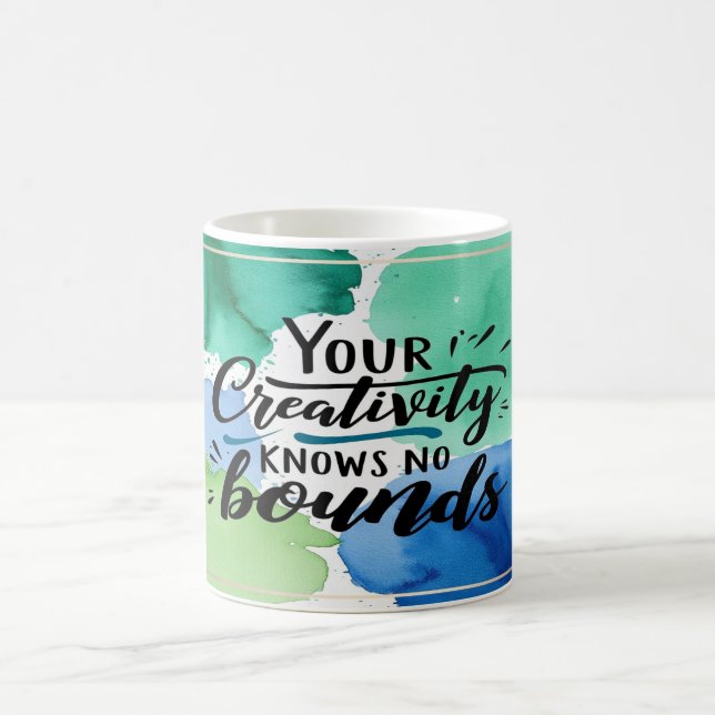 Mug Votre créativité sait pas de limites option 4 (Centre)