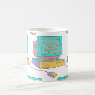Mug Votre e-mail ne me trouve pas bien drôle Rétro