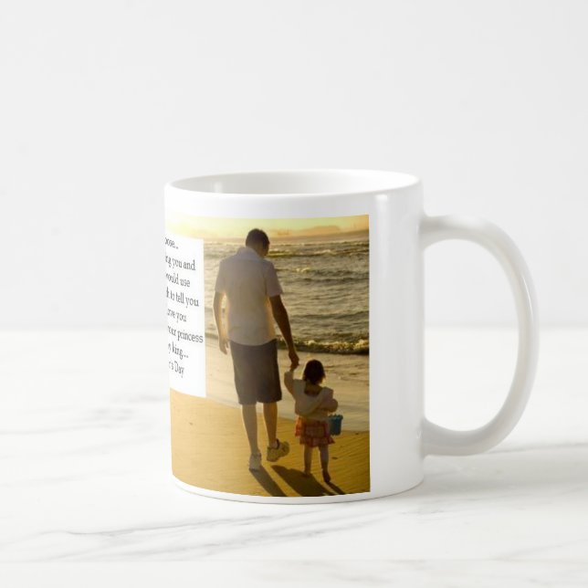 Mug Votre fille la fête des pères (Droite)