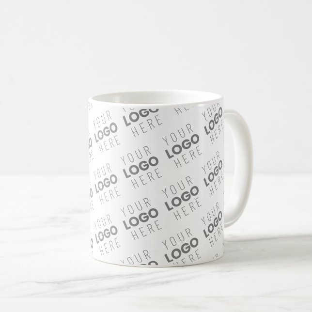 Mug Votre image/logo éclairé automatiquement + Motif (Devant droit)