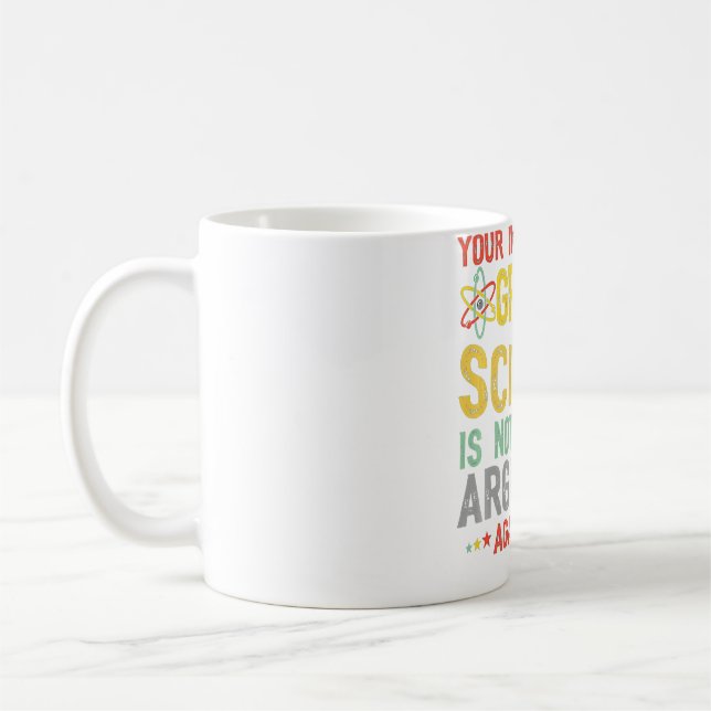 Mug Votre Incapacité À Comprendre La Science N'Est Pas (Gauche)