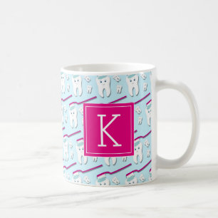 Mug Votre initiale   Dents mignons