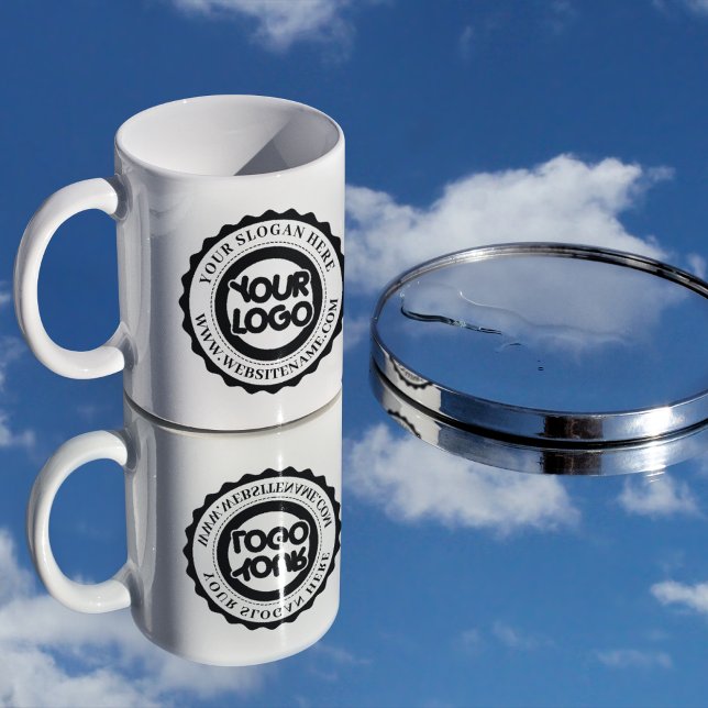 Mug Votre logo d'entreprise personnalisé (Créateur téléchargé)