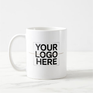Mug Votre logo ici Création de marque en gras