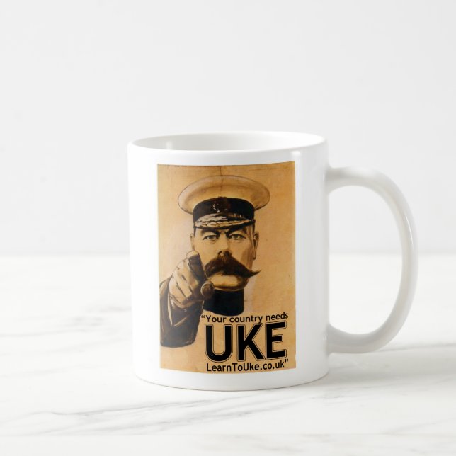 Mug Votre pays a besoin d'UKE ! (Droite)
