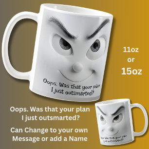 Mug Votre plan ? Ajouter un nom, un message, un visage