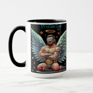 Mug Votre Protecteur Guardian Angel Show Wrestler