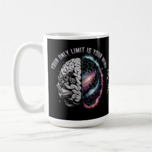 Mug Votre seule limite est votre esprit : Citation mot