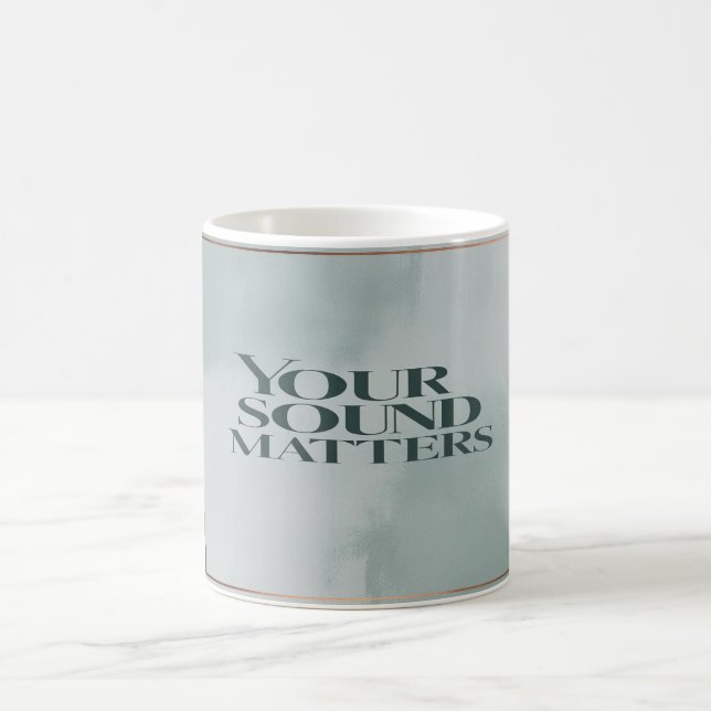 Mug Votre Sound Matters, option 3 (Centre)