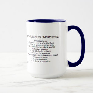 Mug Voulez être un Psych. Infirmière ? - Attributs du