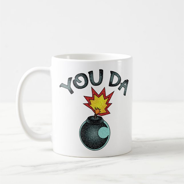 Mug Vous Avez Bombe De Parties scintillant (Gauche)