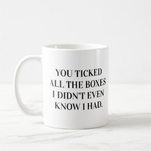 Mug Vous avez coché toutes les cases Relation