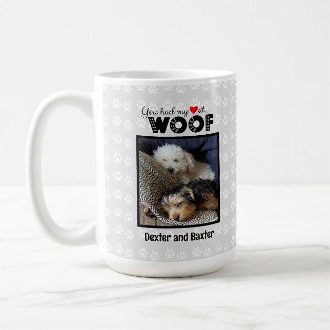 Mug Vous Avez Eu Mon Coeur À La Malédiction Du Nom Per (Gauche)