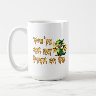 Mug Vous avez mis le feu à mon coeur