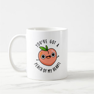 Mug Vous avez une pêche de mon coeur amusant jeu de fr