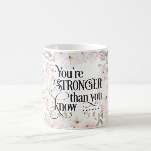 Mug "Vous êtes alors plus fort... Chrétien floral/Bibl