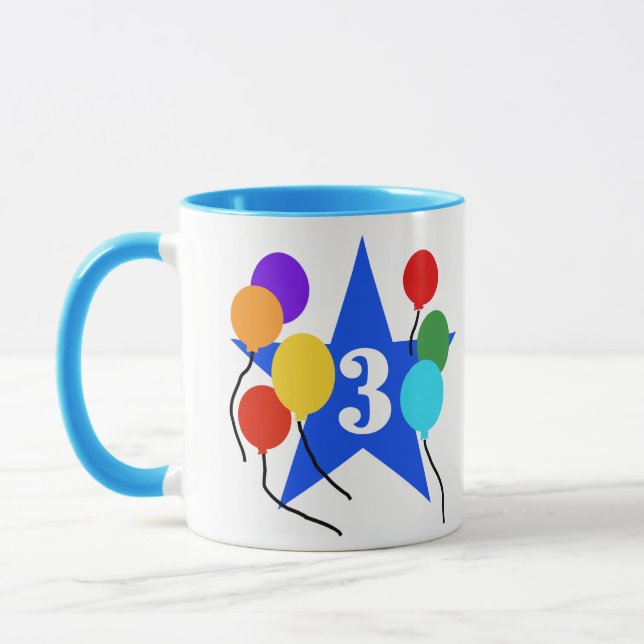 Mug Vous êtes le 3ème anniversaire d'étoile (Gauche)