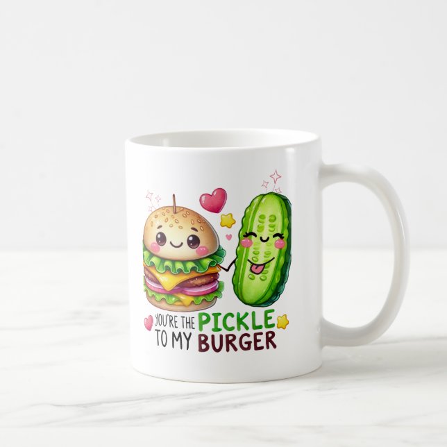 Mug "Vous êtes le chou à mon bourbier - Drôle Valentin (Droite)